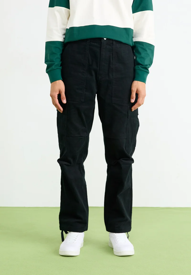 pretty and colorful Converse HARBOR SEASONAL  - Cargo trousers black Streetwear Sale Streetwear Clothing Swimwear Cargo Trousers