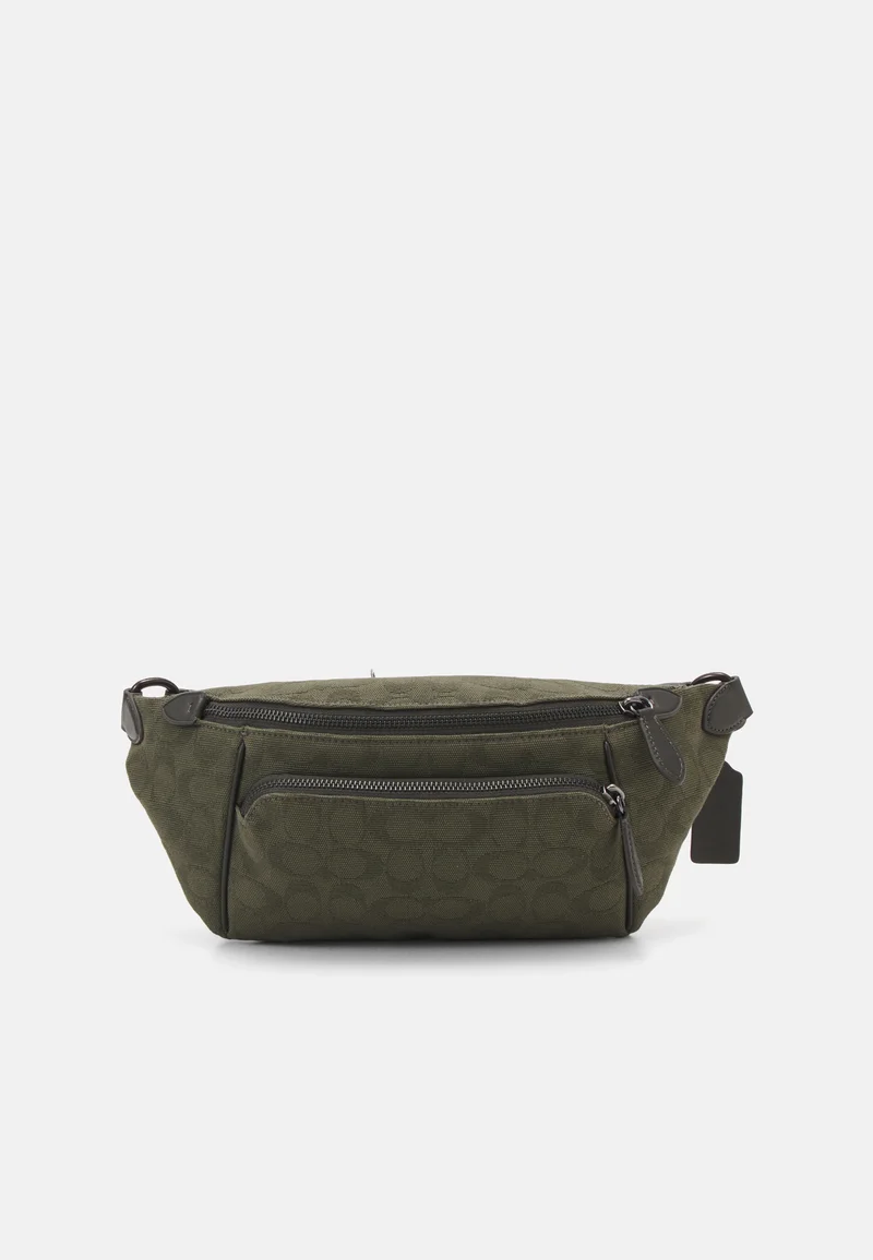 New Arrival COACH LEAGUE BELT BAG IN SIGNATURE - Bum bag army green Accessories Bags & cases Small bags Bum bags