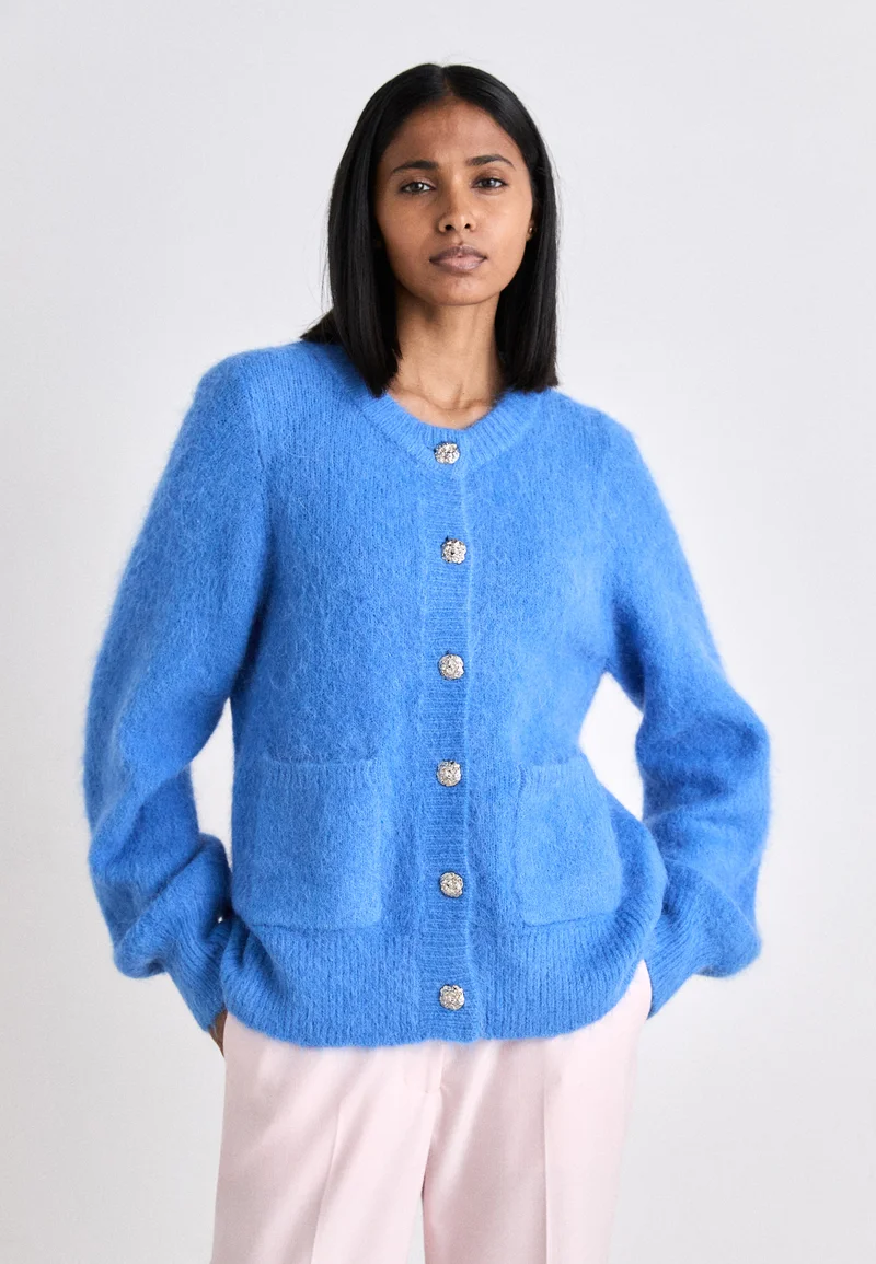 cheapest price Cras CARDIGAN - Cardigan blue Clothing Knitwear & Cardigans Cardigans
