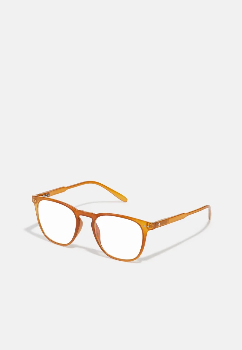 top brands CHPO ZEBBE UNISEX - Blue light glasses mustard Accessories Blue-light glasses