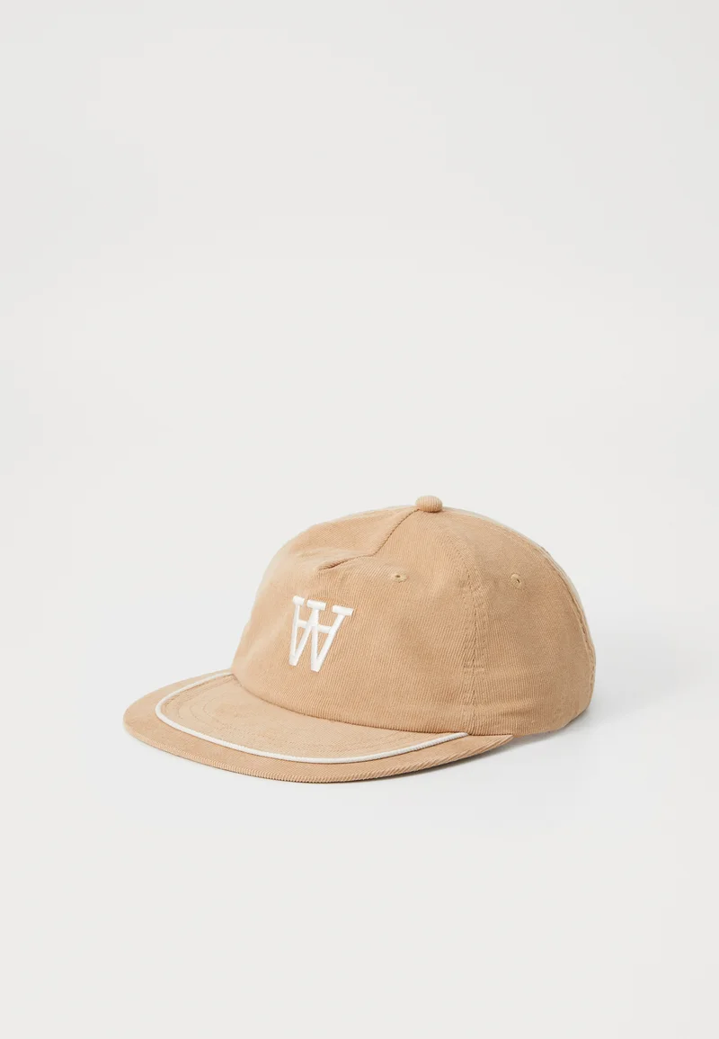 recognized brands DOUBLE A BY W.W BOB UNISEX - Cap curds/whey Accessories Hats & headscarves Caps
