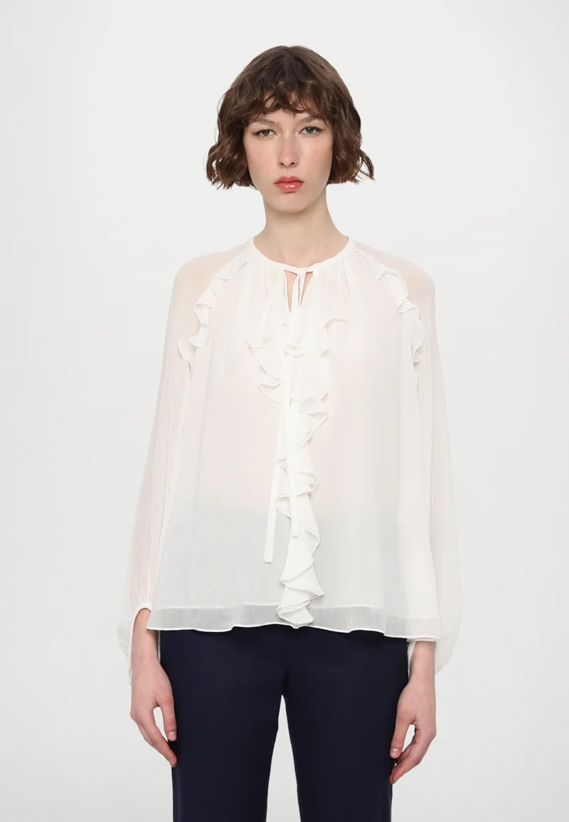 reliable supplier Diane von Furstenberg NICKY  - Blouse white Clothing Shirts & Blouses Blouses