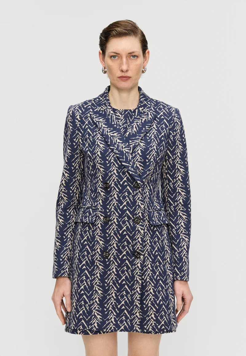 official authorized store Diane von Furstenberg VIRGINIA JACKET - Blazer blue Clothing Jackets & Blazers Blazers