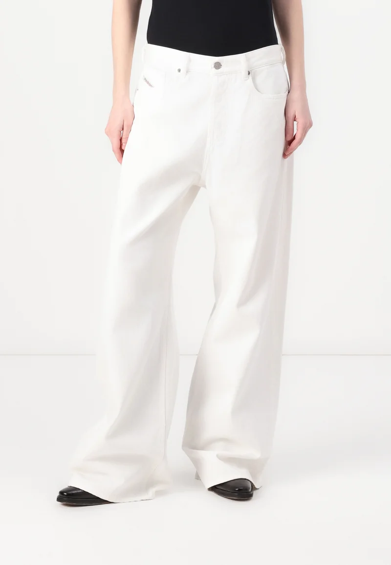 low price Diesel D SIRE - Flared Jeans white Clothing Bootcut & Flared