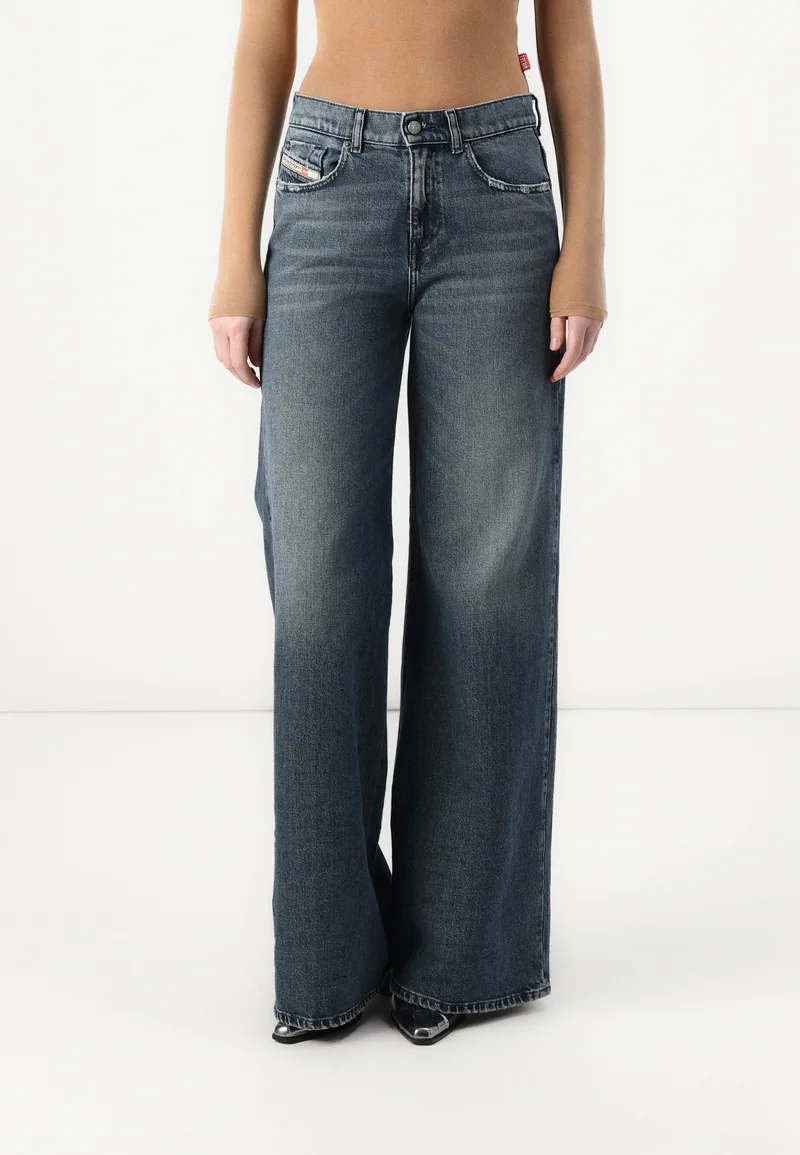 Hottest New Styles Diesel D AKEMI - Flared Jeans 01 Clothing Bootcut & Flared