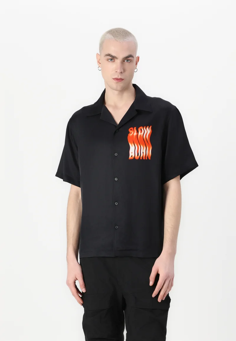 Available to buy online Diesel KAROL  - Shirt black Clothing Shirts Casual Shirts