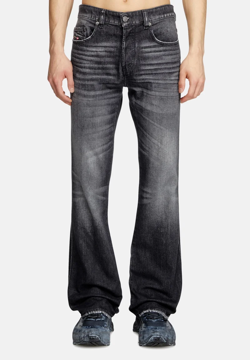Best Discount Price Diesel D-BUCK - Flared Jeans black dark grey Clothing Bootcut