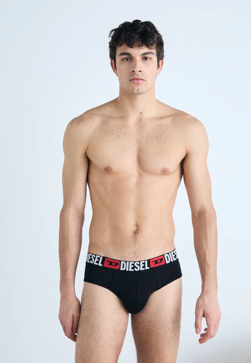 Shop Diesel 3 PACK - Briefs black Clothing Sale Underwear & Socks Bathrobes