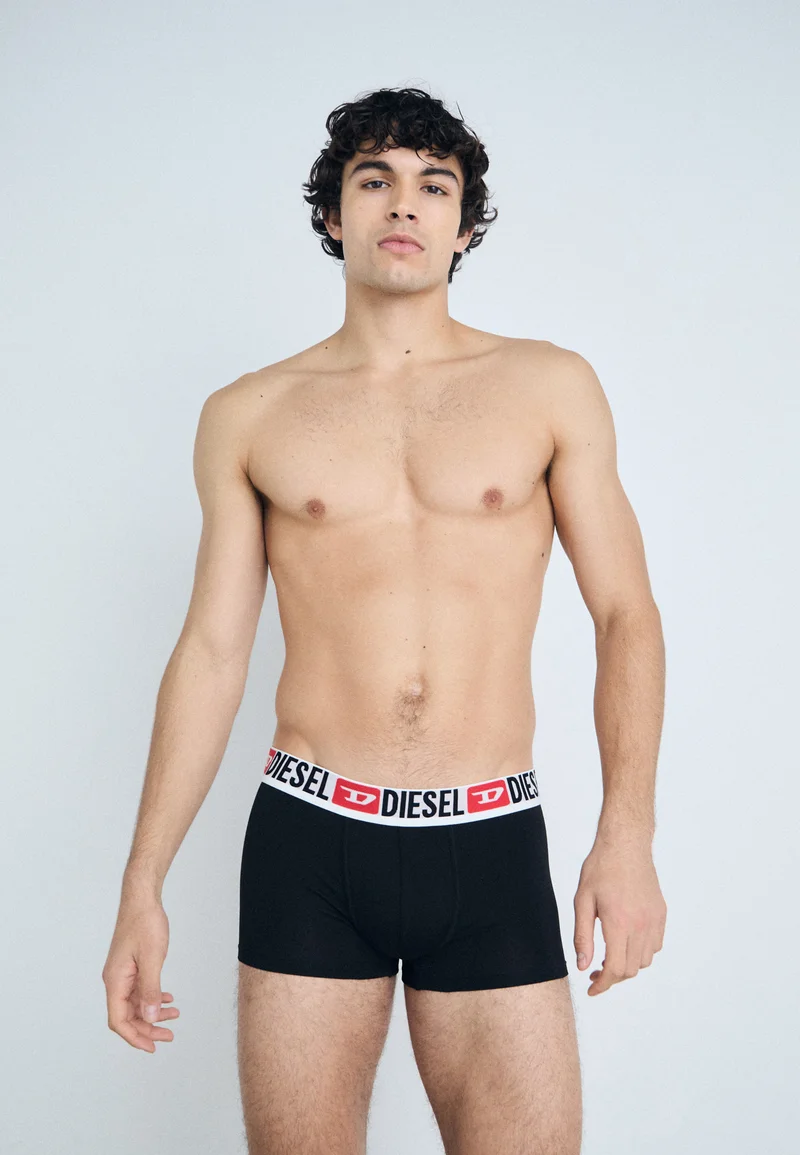 UK Factory Outlet Diesel DAMIEN 3 PACK - Pants black/dark blue/grey Clothing Sale Underwear & Socks Bathrobes Boxer briefs