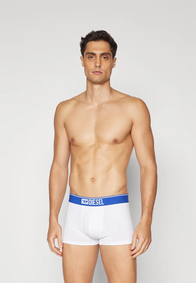 incredible prices Diesel UMBX-DAMIEN 3 PACK - Pants black/white/blue Clothing Sale Underwear & Socks Bathrobes Boxer briefs