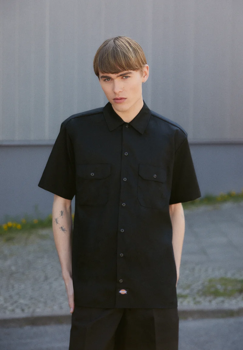 authentic quality Dickies WORK  - Shirt black Clothing Shirts Casual Shirts