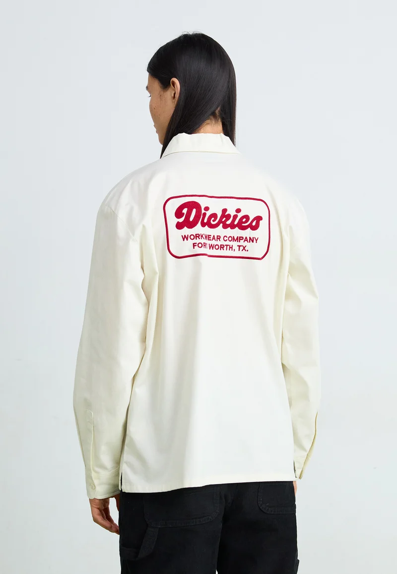 Official supplier Dickies LEWISTOWN  - Shirt egret Clothing Shirts Casual Shirts