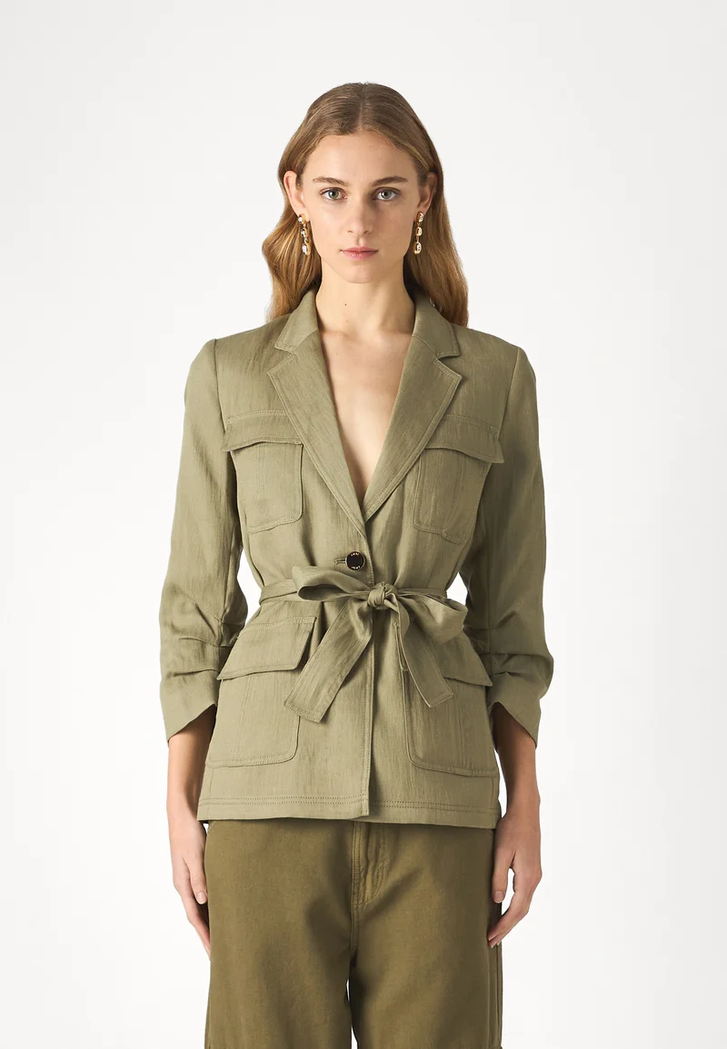 best-loved DKNY Blazer - light fatigue Clothing Jackets & Blazers Bomber Jackets