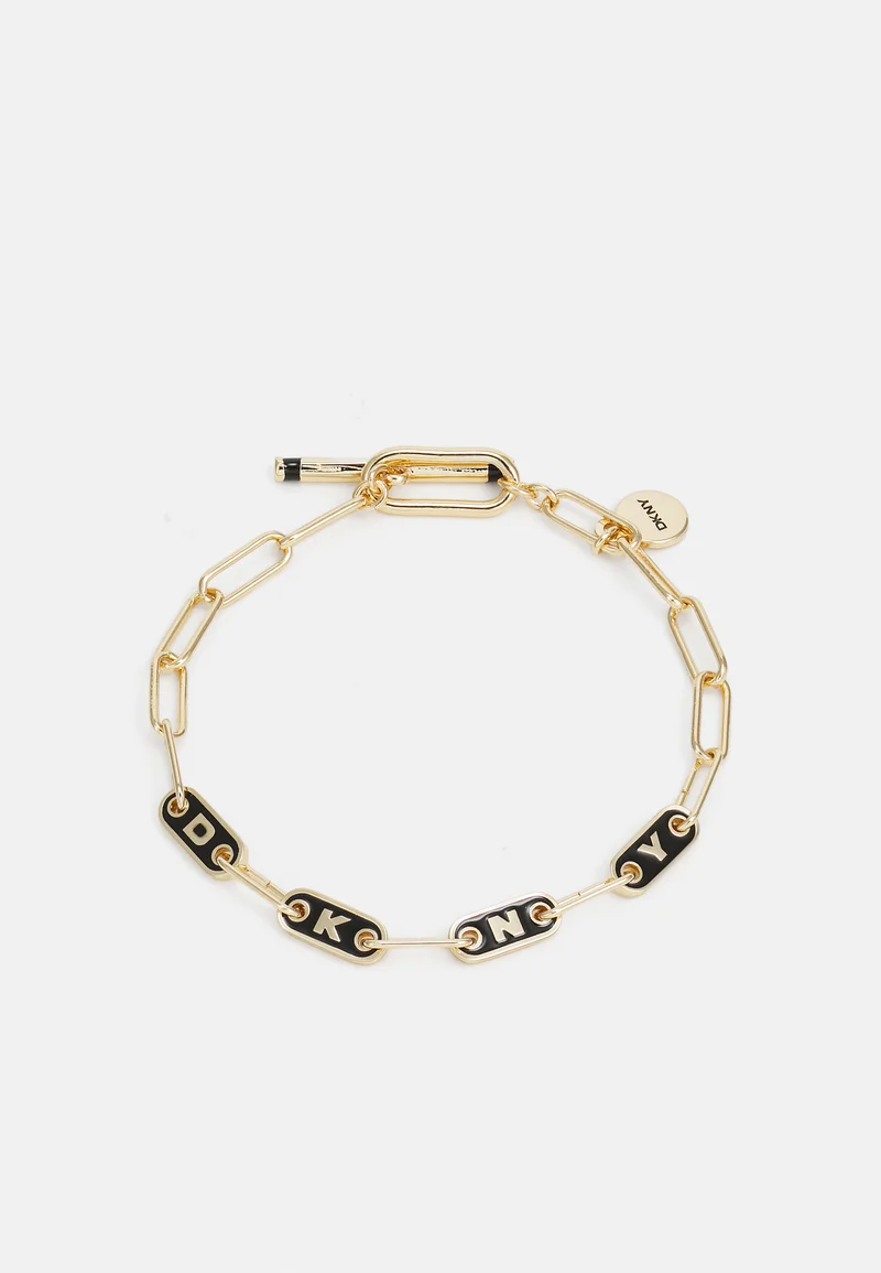 collection DKNY ENAMEL LOGO FLEX - Bracelet gold-coloured Accessories Jewellery Bracelets