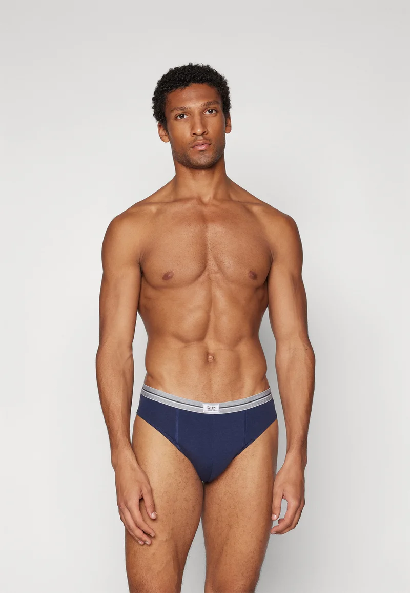 Cheapest DIM ULTRA RESIST BRIEF 3PACK - Briefs blue jean/grey/blue denim Clothing Underwear & Socks Underpants Boxer shorts