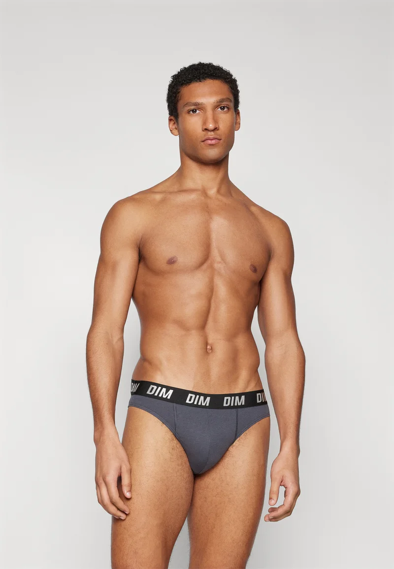 unique DIM BRIEF 3 PACK - Briefs bleu mauve/bleu poséidon/bleu parme Clothing Underwear & Socks Underpants Boxer shorts