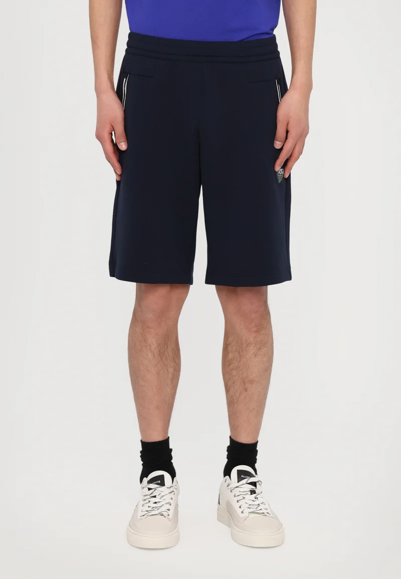 attractive price EA7 Emporio Armani BERMUDA - Tracksuit bottoms blue Clothing Shorts Casual Shorts