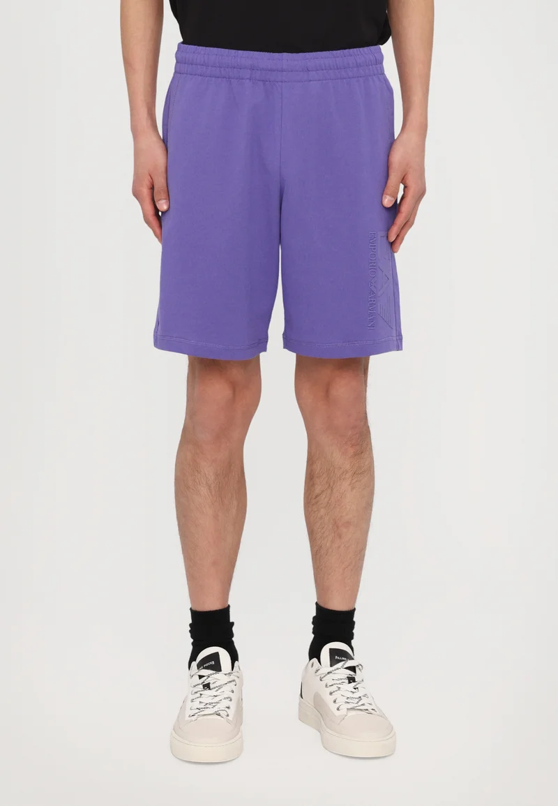 premium selection EA7 Emporio Armani Tracksuit bottoms - corsican blue Clothing Shorts Casual Shorts