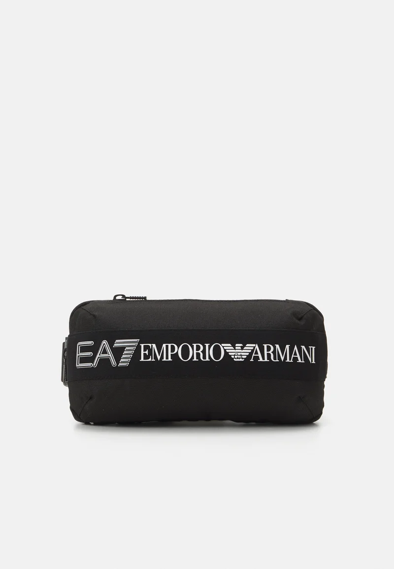 cheapest price EA7 Emporio Armani TRAIN LOGO SERIES WAISTBAG UNISEX  - Bum bag black Sport Sale Backpacks & bags Bags Bum bag