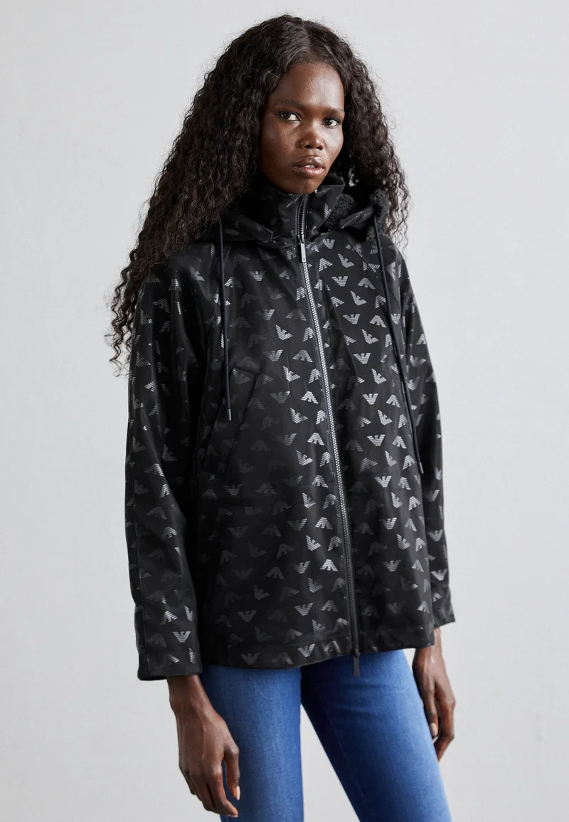 top brands Emporio Armani BLOUSON - Summer jacket nero Clothing Jackets & Blazers Bomber Jackets