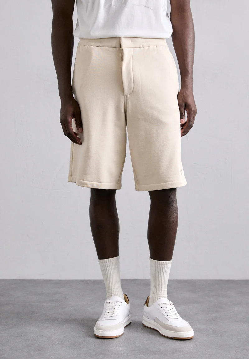 Big discount on sale Emporio Armani Tracksuit bottoms - fog Clothing Shorts Casual Shorts