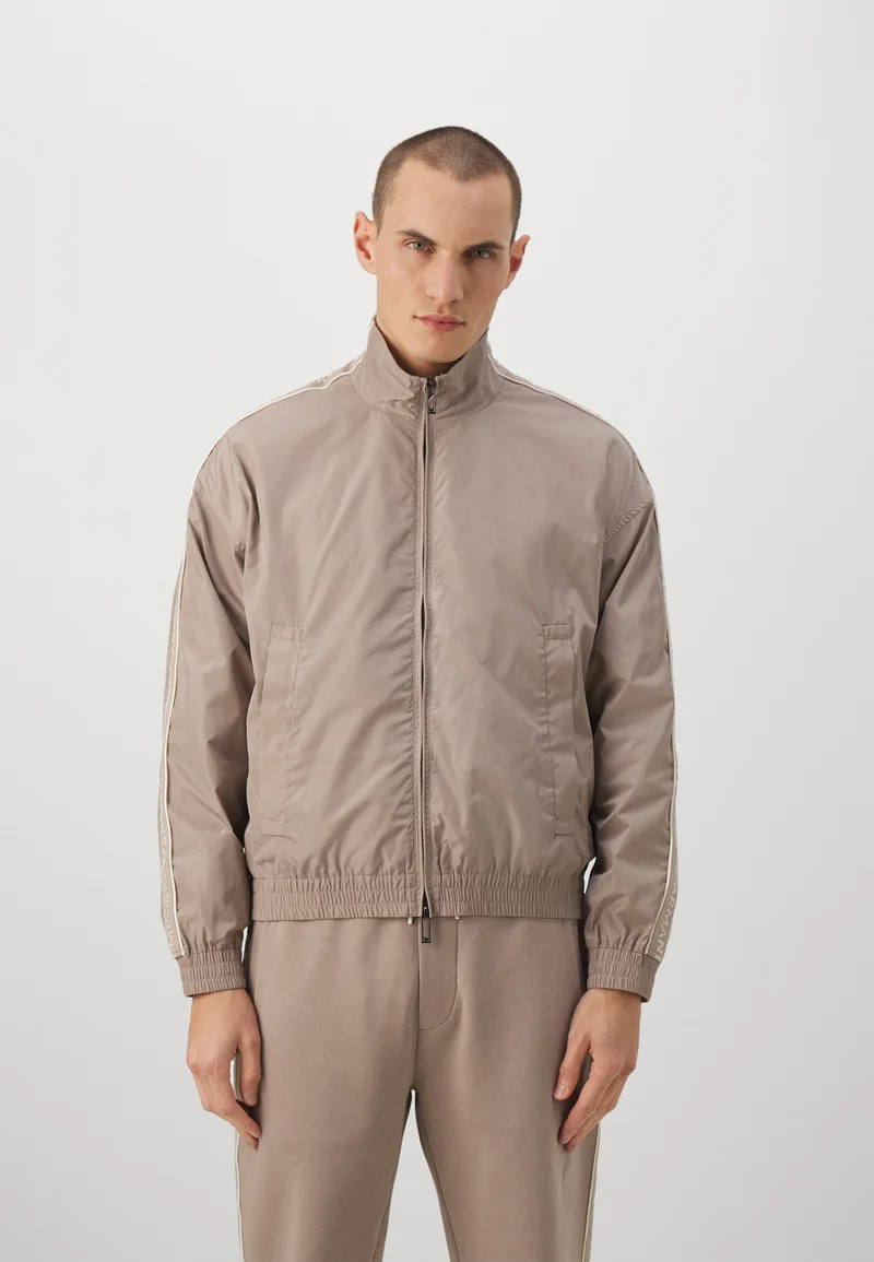 Sale Online Emporio Armani Bomber Jacket - moon rock Clothing Sale Jackets Gilet Bomber Jackets