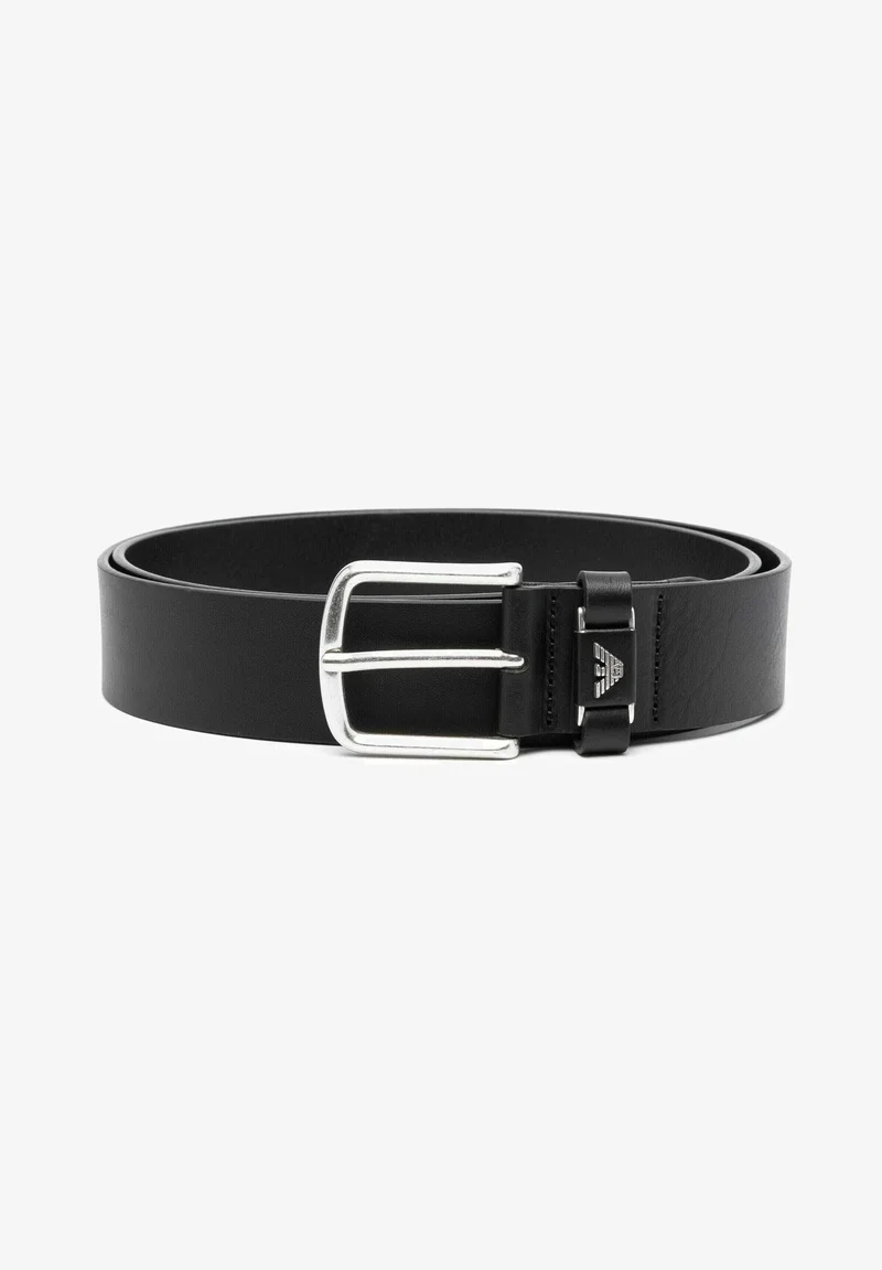Colorful And Fashion-Forward Emporio Armani Belt - nero Accessories Belts Braided belt