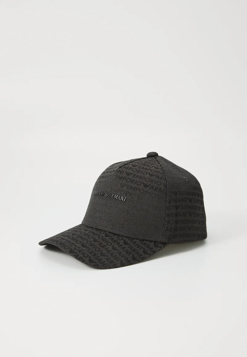 official online website Emporio Armani BASEBALL HAT UNISEX - Cap bristol black Accessories Hats & headscarves Caps