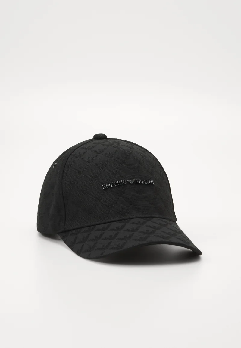 Largest Fashion Store Emporio Armani CAPPELLO UNISEX - Cap black Accessories Beanies, hats & caps Caps