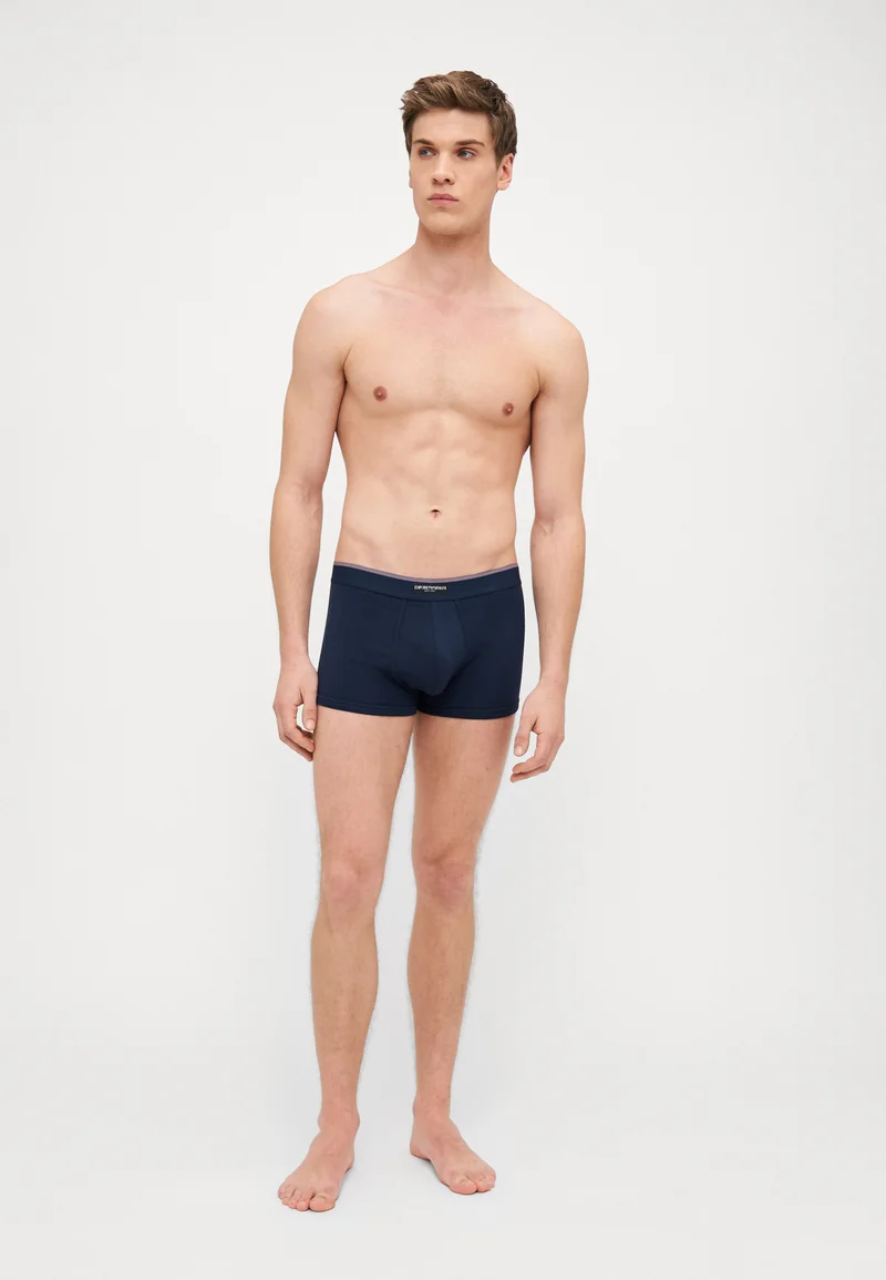 Outlet Seller 2017 Emporio Armani TRUNK 2 PACK  - Pants blu/shark Clothing Underwear & Socks Underpants Boxer shorts