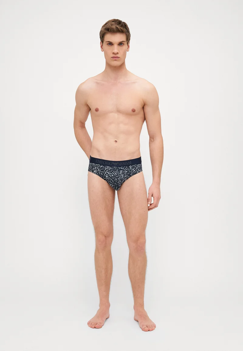 discountable price Emporio Armani BRIEF 2 PACK - Briefs pixel/magnet Clothing Underwear & Socks Underpants Boxer shorts