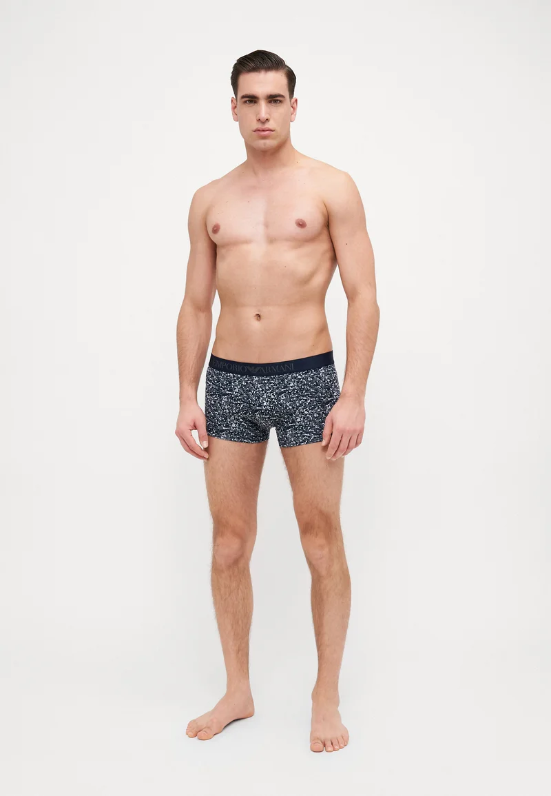 innovative design Emporio Armani TRUNK 2 PACK - Pants dark grey/magnet Clothing Underwear & Socks Underpants Boxer shorts