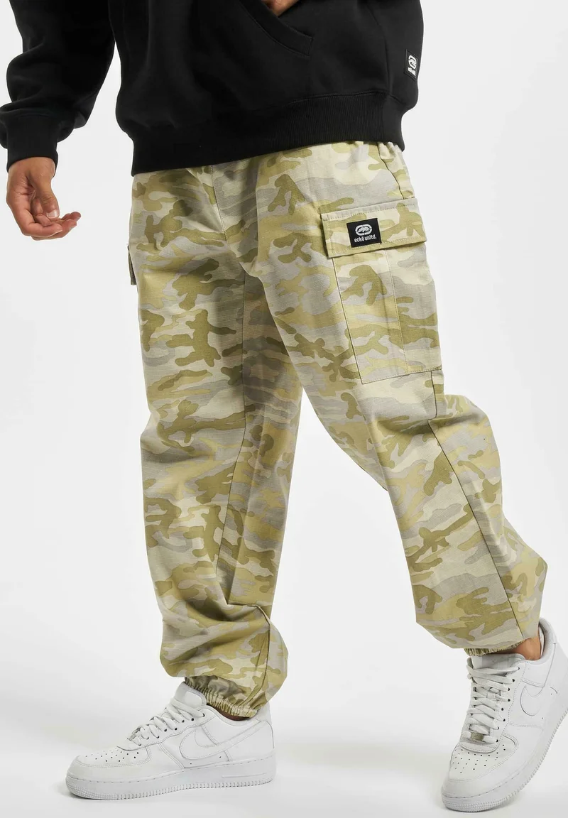 100% top quality ecko unltd. RICHMOND CAMOUFLAGE - Cargo trousers lightcamo Clothing Trousers Cargo trousers