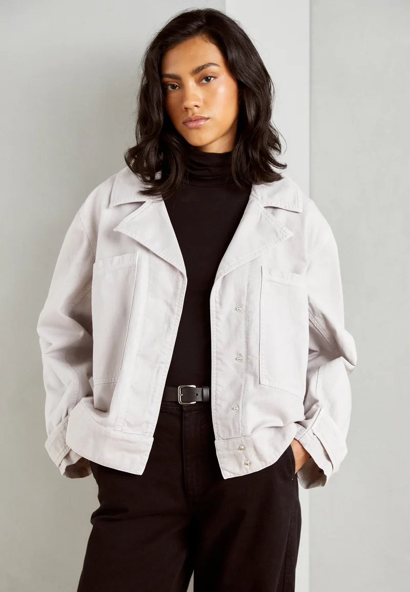 USA Discount Online Sale Ecoalf JACKET WOMAN - Denim jacket light mauve Clothing Jackets & Blazers Bomber Jackets
