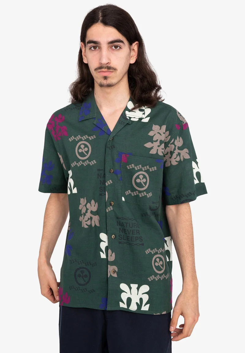 luxurious Collection Element THALWEG  - Shirt dark green Clothing Sale Shirts Business Shirts