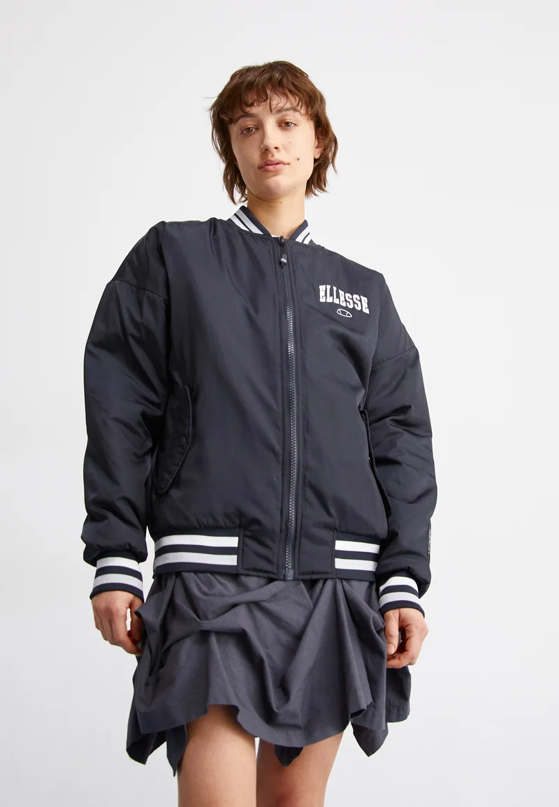 Various Colors Ellesse RUA JACKET - Bomber Jacket navy Streetwear Sale Streetwear Clothing Socks Bomber Jackets