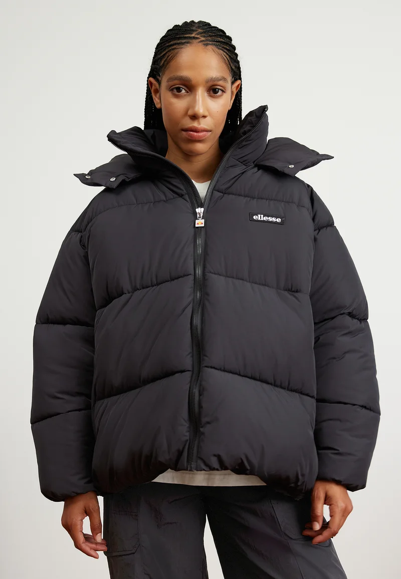 popular stores Ellesse POLSELLI PADDED JACKET - Winter jacket black Streetwear Clothing Jackets, Gilets & Blazers Bomber Jackets