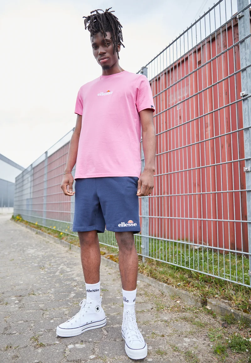 Fast Worldwide Delivery Ellesse SILVAN - Tracksuit bottoms navy Clothing Shorts Casual Shorts