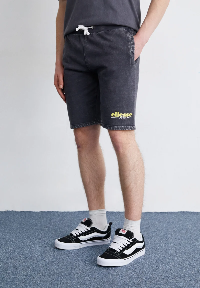 No Sale Tax Ellesse ROMASO - Tracksuit bottoms dark grey Streetwear Sale Streetwear Clothing Swimwear Casual Shorts