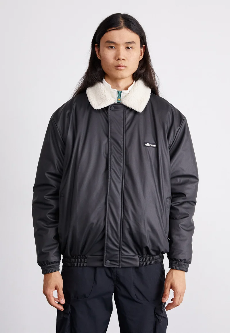 exclusive range Ellesse TREMBLANT PADDED JACKET - Bomber Jacket black Streetwear Sale Streetwear Clothing Swimwear Bomber Jackets