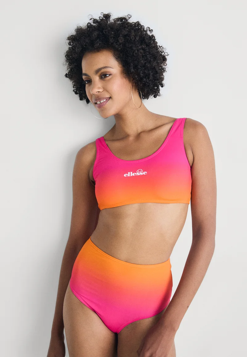 Fantastic savings Ellesse RIETAS - Bikini pink/orange Streetwear Clothing Swimwear Beach accessories Bikini sets