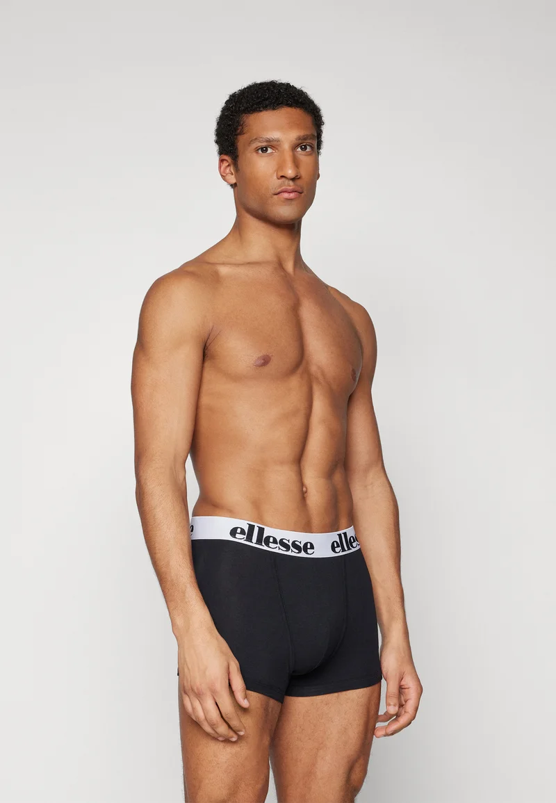quality and quantity assured Ellesse NURRA 5 PACK - Pants black Clothing Underwear & Socks Underpants Boxer shorts