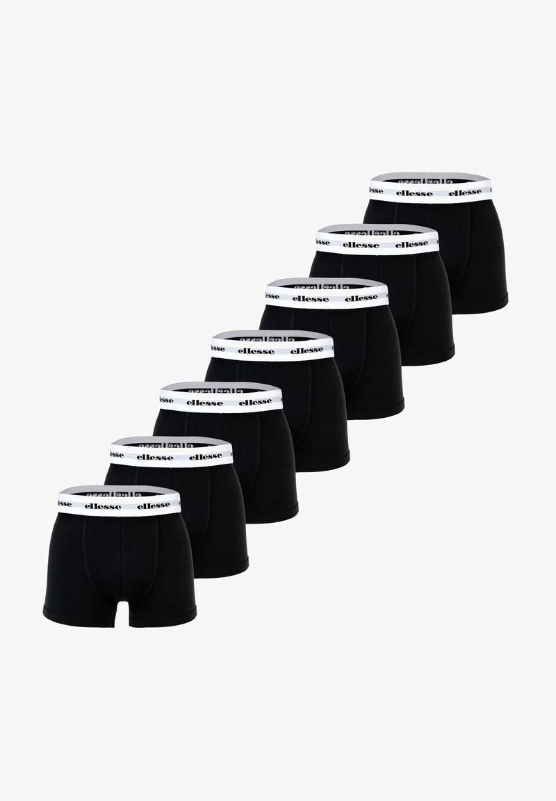 Outlet Ellesse BOXER 7ER PACK SCOPELLO BOXER, LOGO STRETCH - Pants schwarz Clothing Underwear & Socks Underpants Boxer shorts