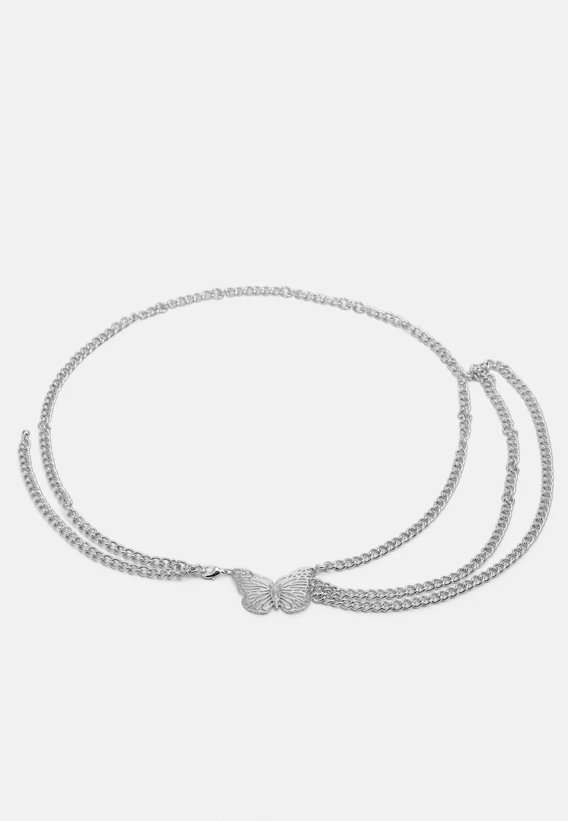 attractive price Even&Odd Waist belt - silver-coloured Accessories Sale Belts Braided belt