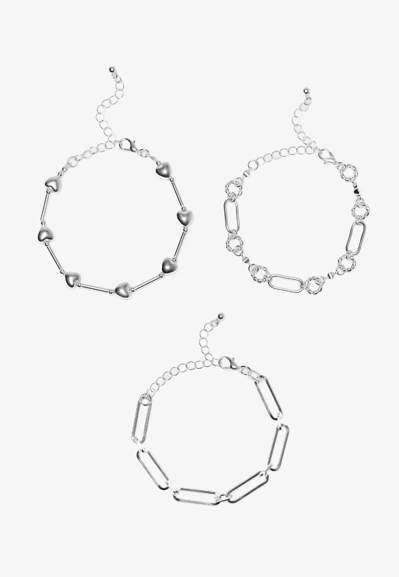 Top Brand Wholesale Online Even&Odd 3 PACK - Bracelet silver-coloured Accessories Jewellery Bracelets