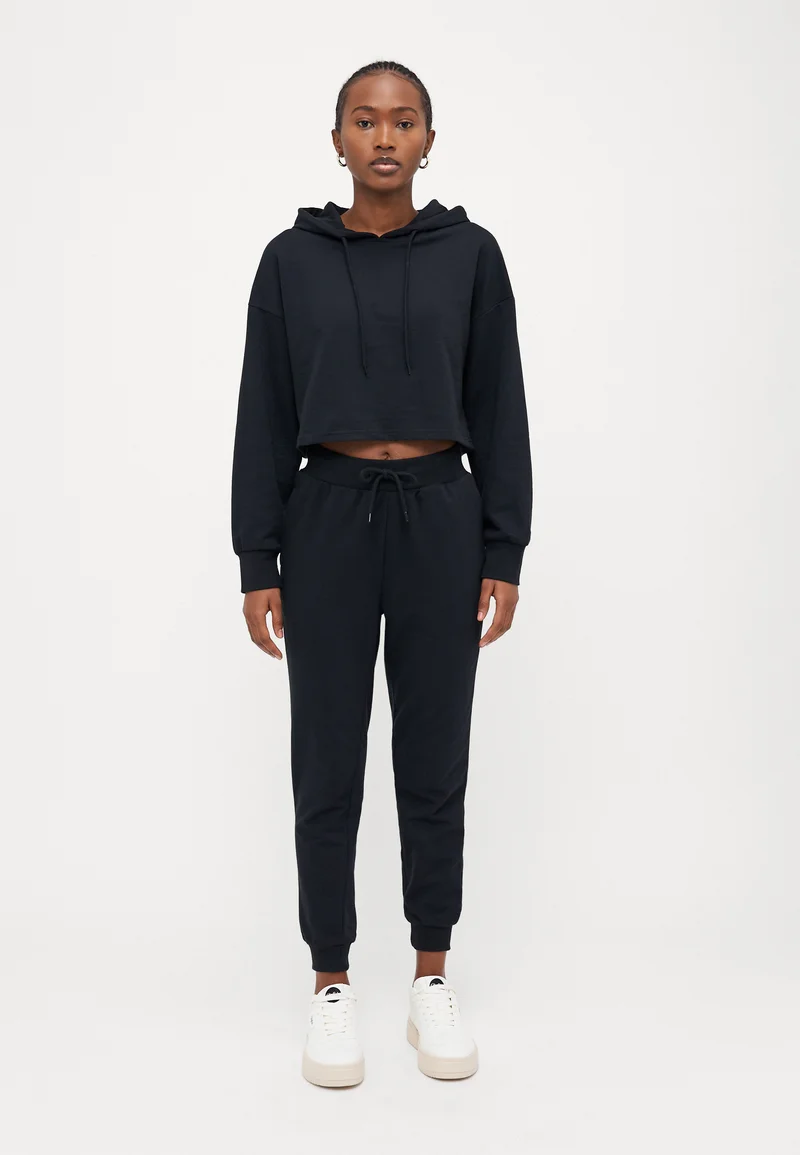 UK Cheap Sale Even&Odd Petite SET - Tracksuit black Clothing Jackets & Blazers Bomber Jackets