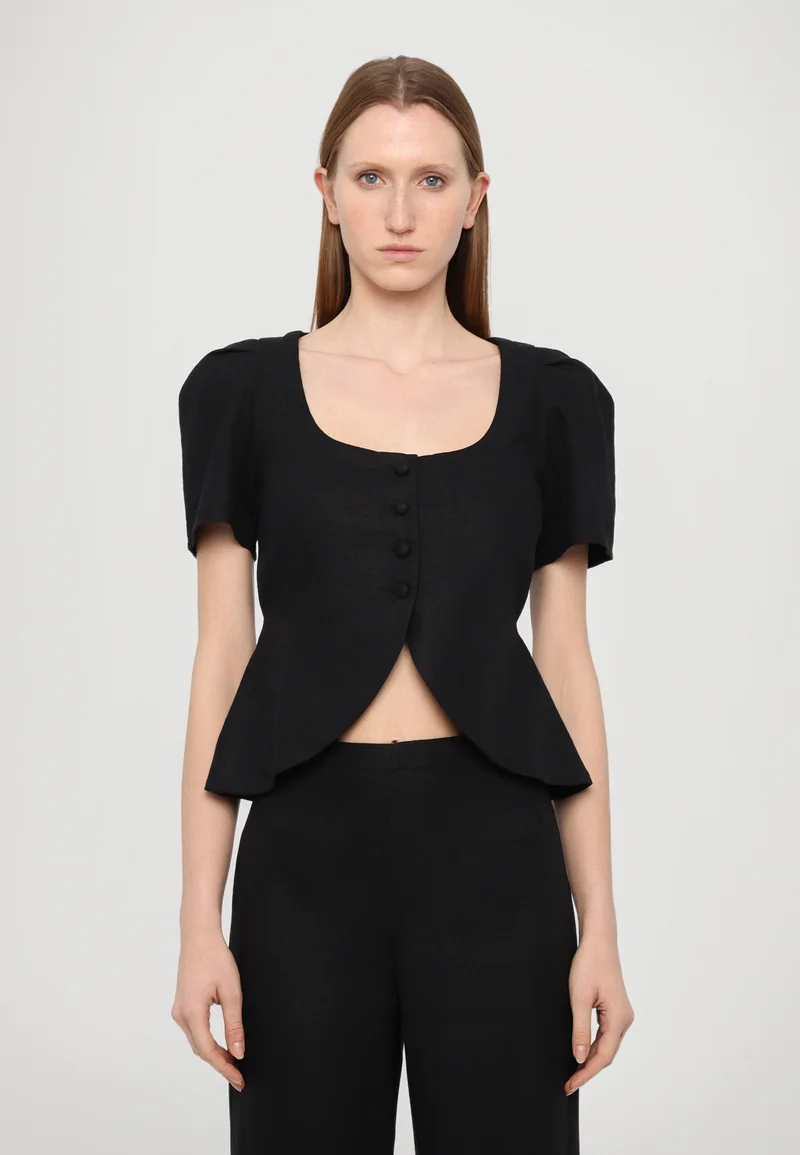 factory wholesale prices Faithfull the brand EMMA  - Blouse black Clothing Shirts & Blouses Blouses