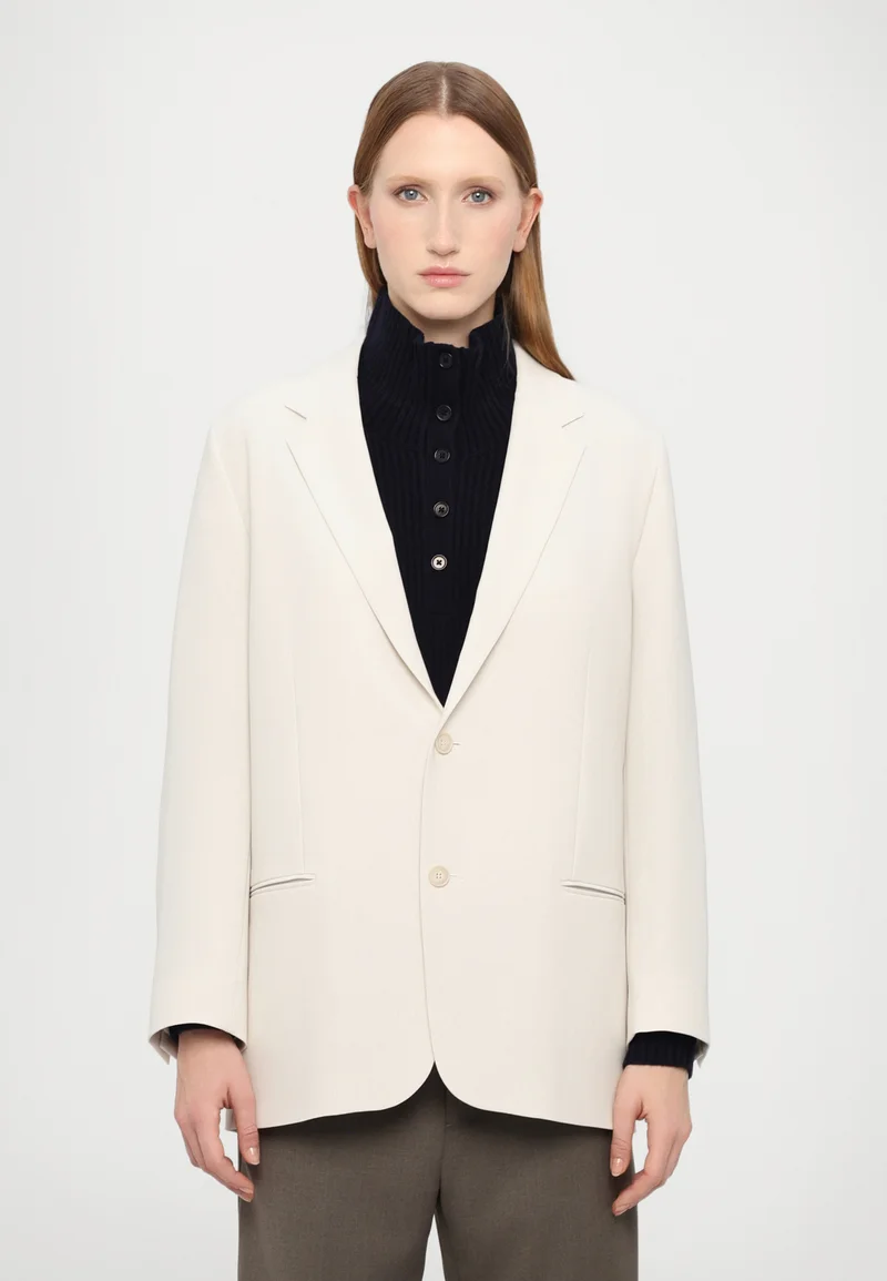 100% high Quality Guarantee Filippa K RELAXED  - Blazer ivory Clothing Jackets & Blazers Blazers