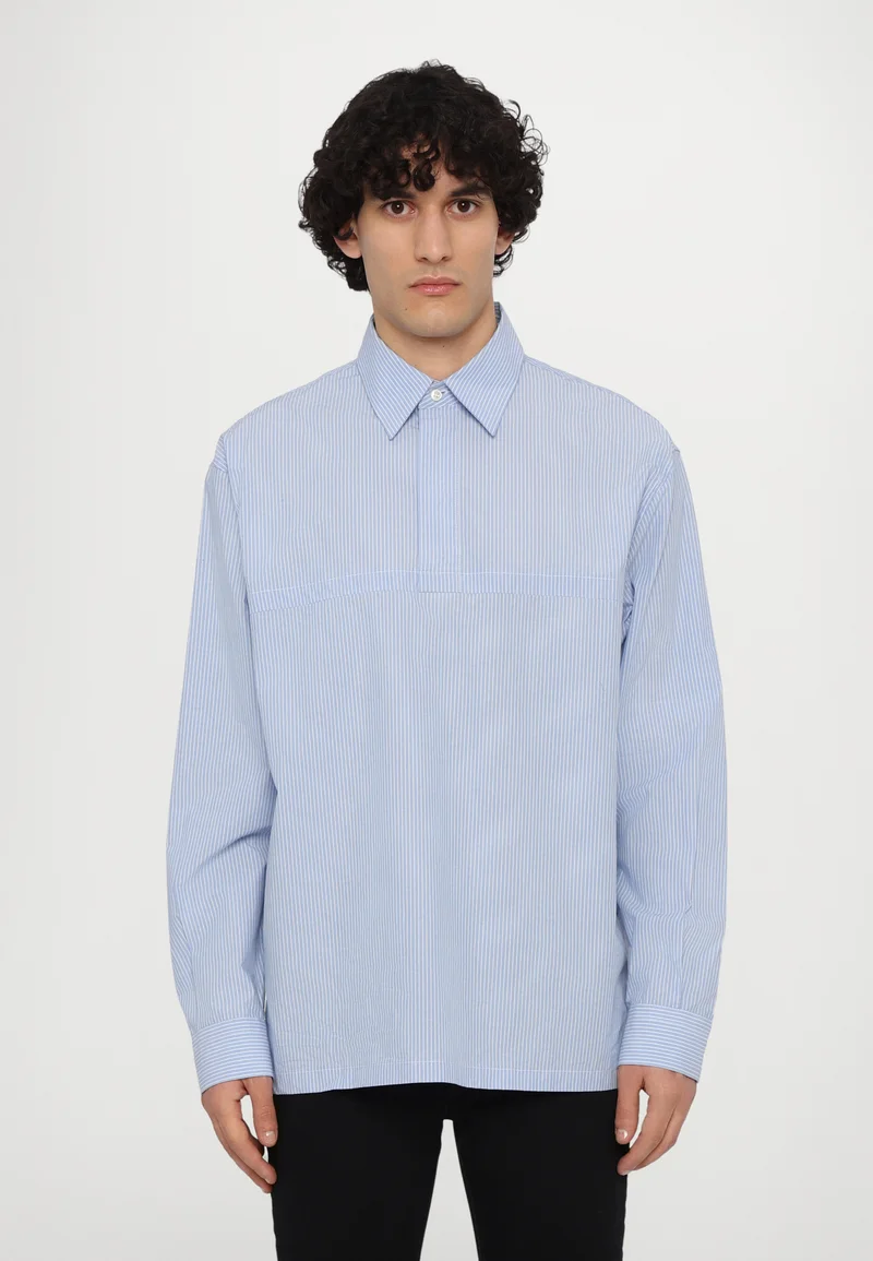 worldwide shipping Filippa K OVERSIZED SHIRT - Shirt light blue/white Clothing Shirts Casual Shirts