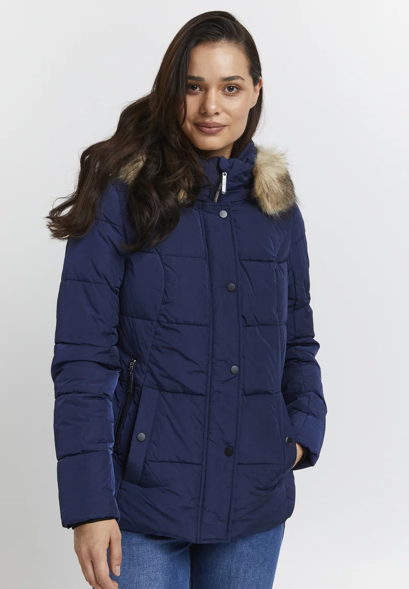 timeless design Fransa FRBac - Winter jacket navy blazer Clothing Jackets & Blazers Bomber Jackets